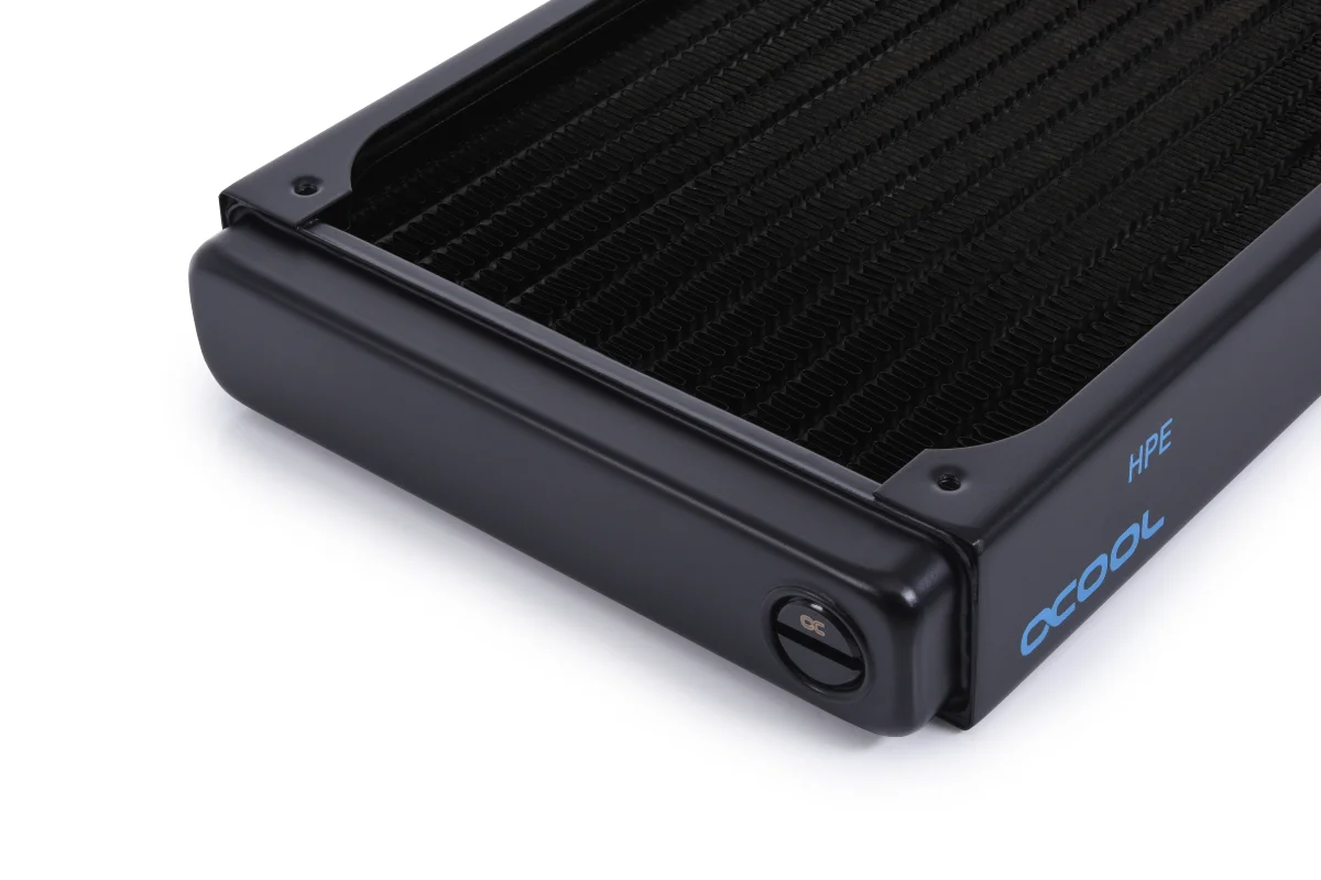 Alphacool Radiateur HPE-30 Cuivre - 360mm Blanc - Watercooling - 3