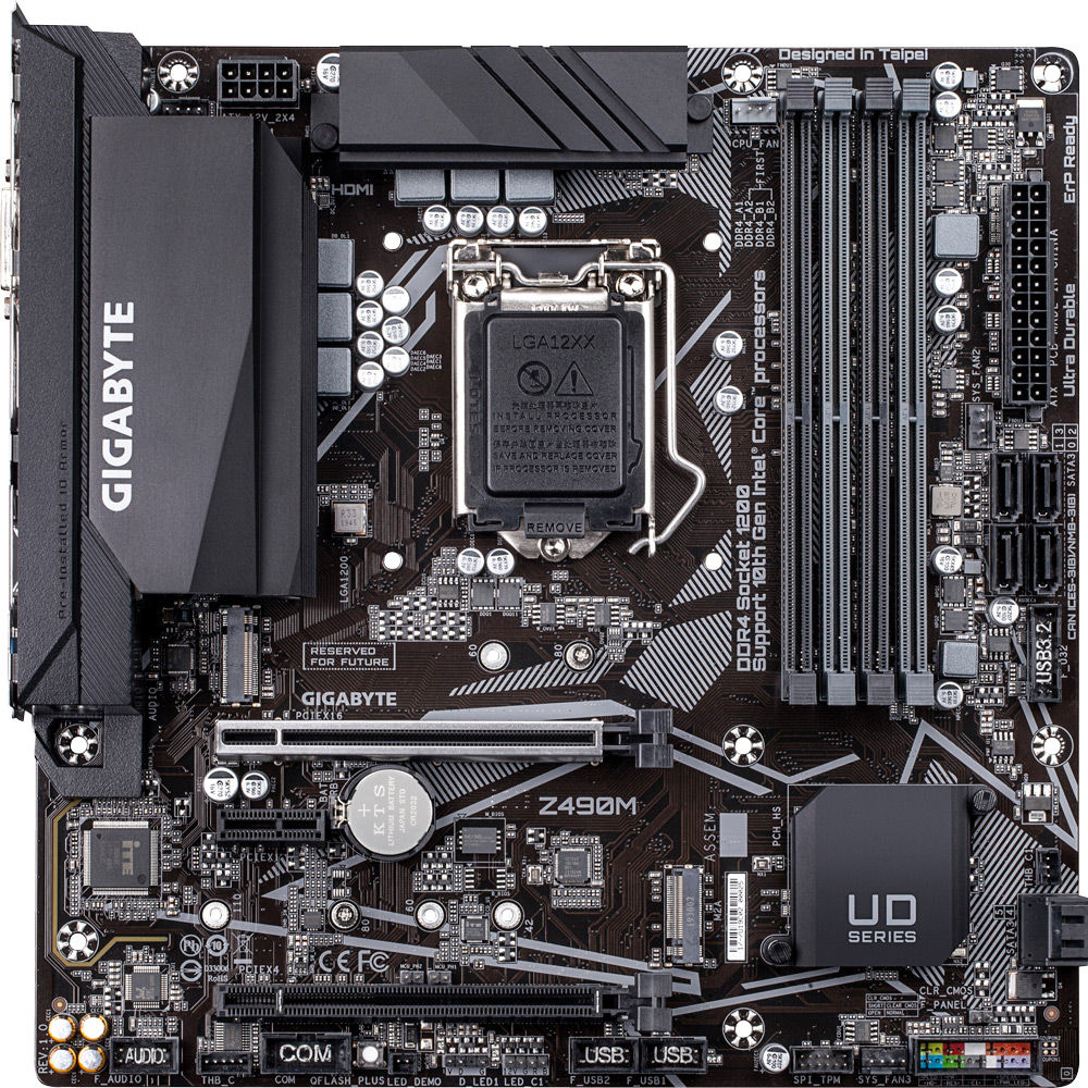 Gigabyte Z490M Micro-ATX  - Carte mère Gigabyte - Cybertek.fr - 3