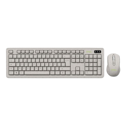 MCL Samar Kit clavier + souris sans fil rechargeable Bio - Pack Clavier/Souris - 0