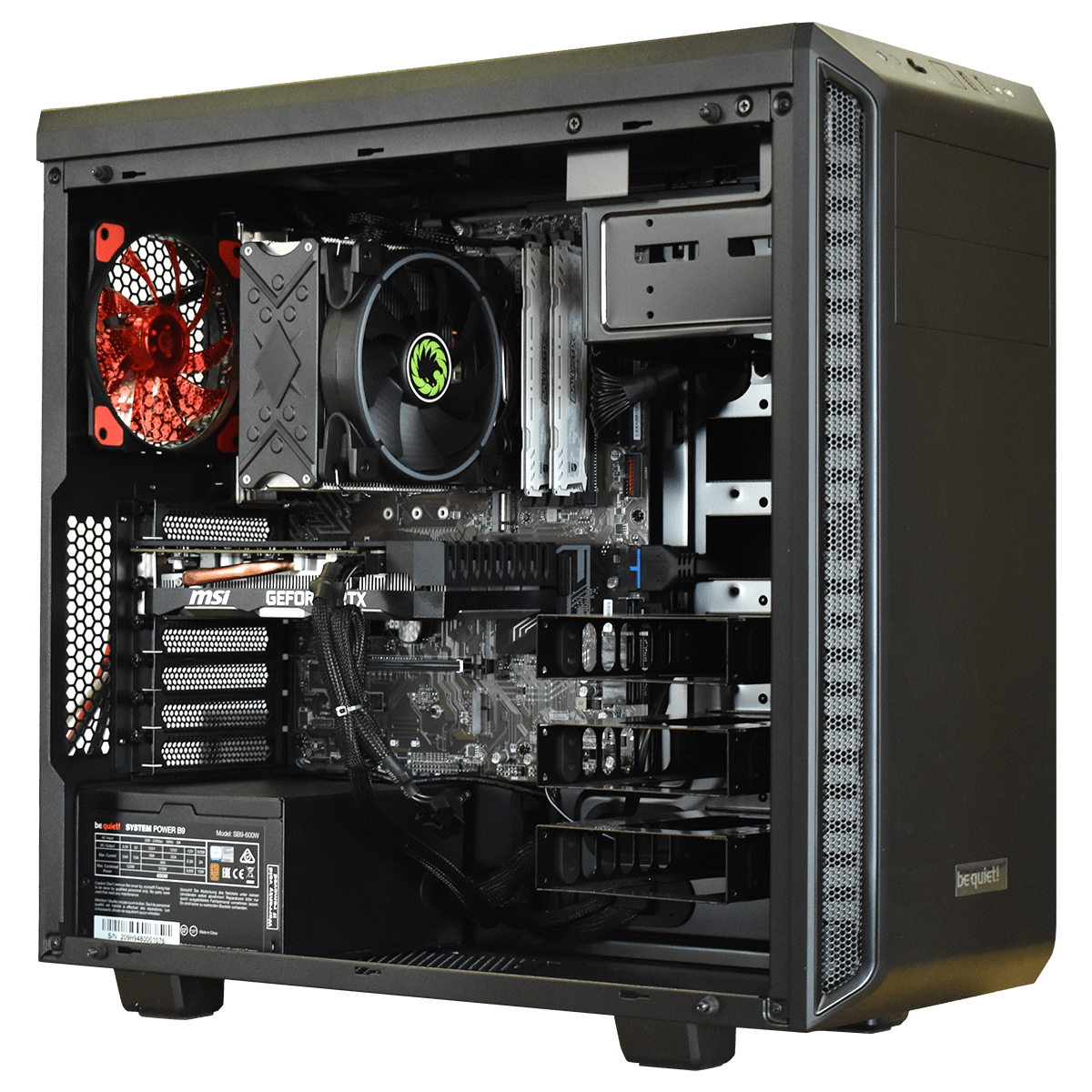 <span>PC</span> dark base 600  i7 9700kf 16go rtx 2060