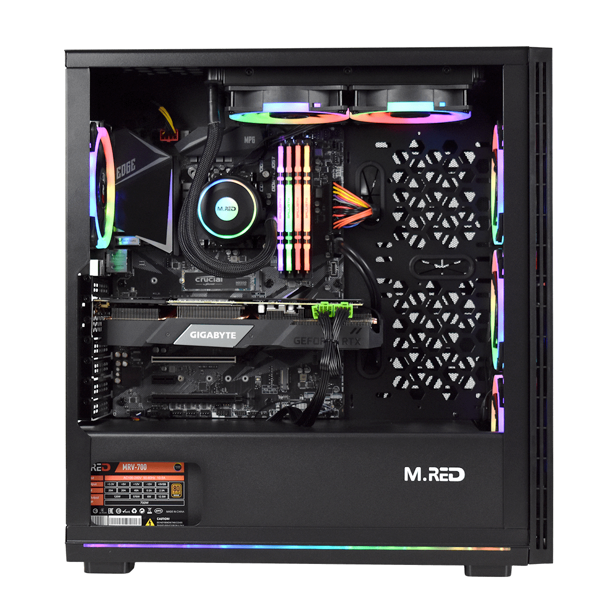 Pc Gamer Cybertek Sentinel Rtx 3080 500go Ssd Nvme Intel I7 kf