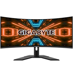 image produit Gigabyte G34WQC A - 34" CURVE UWQHD 144Hz-Seconde Vie-Très Bon Etat Cybertek