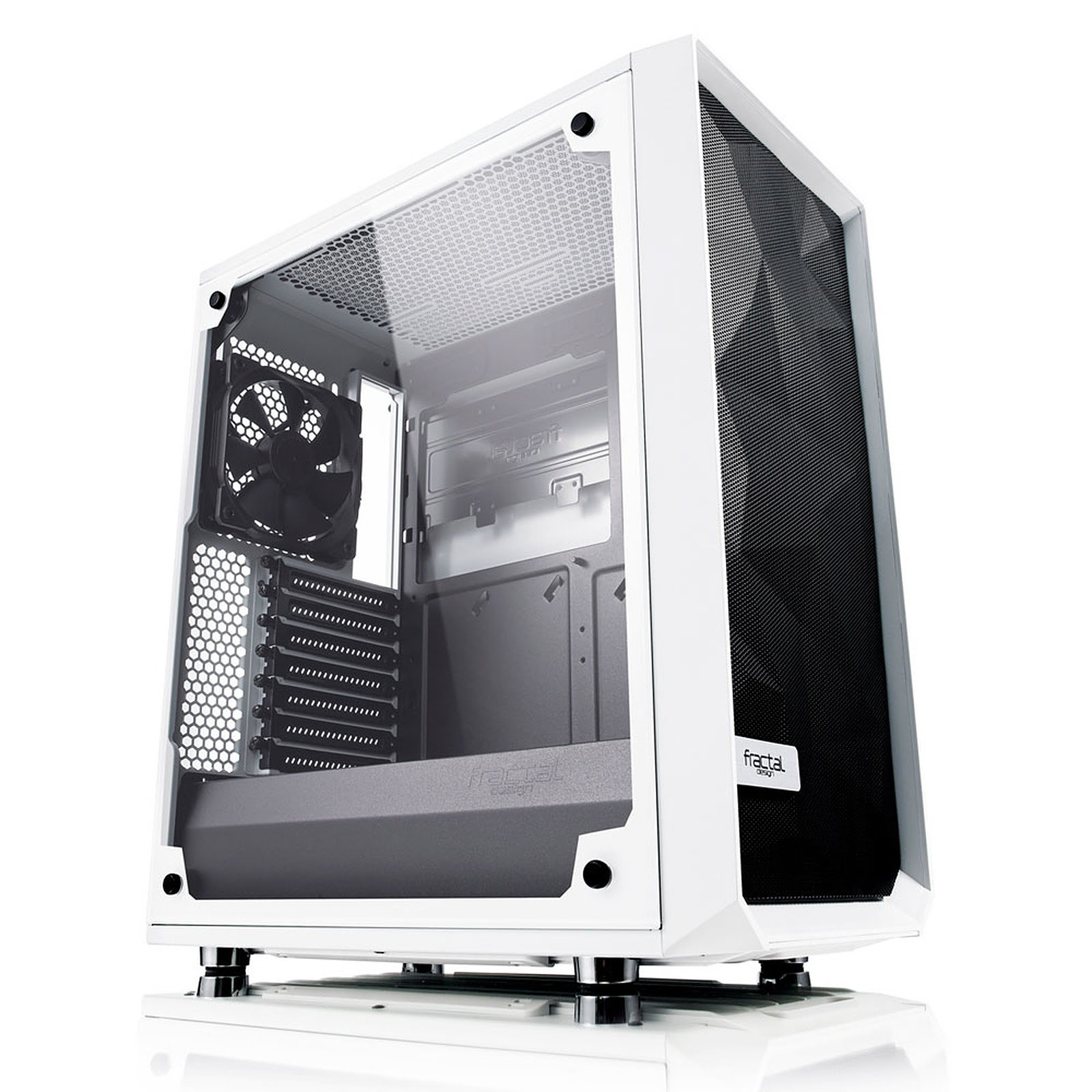 Fractal Design Meshify C White TG Blanc - Boîtier PC - 0