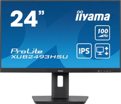 Ecran PC Iiyama ProLite XUB2493HSU-B6 - 24" FHD 100Hz IPS 1ms Pivot FreeSync Cybertek