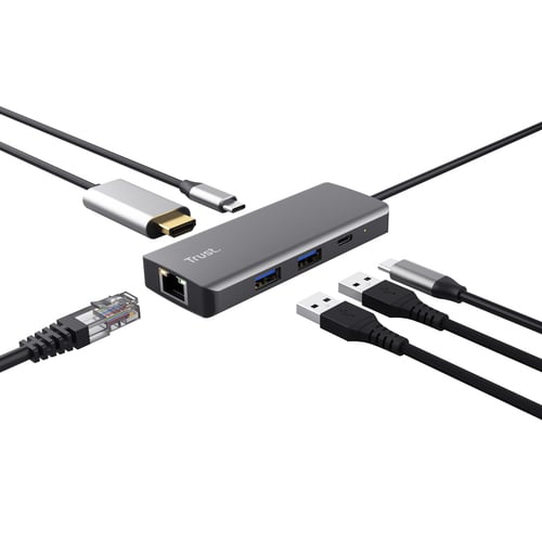 Adaptateur DALYX USB-C  6 en 1 - Accessoire PC portable Trust - 2