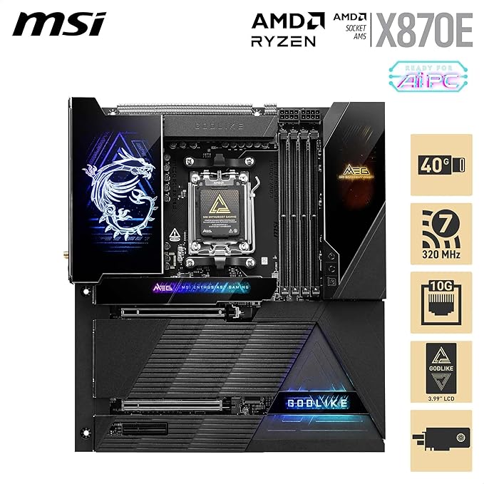 MSI MEG X870E GODLIKE E-ATX  - Carte mère MSI - Cybertek.fr - 3