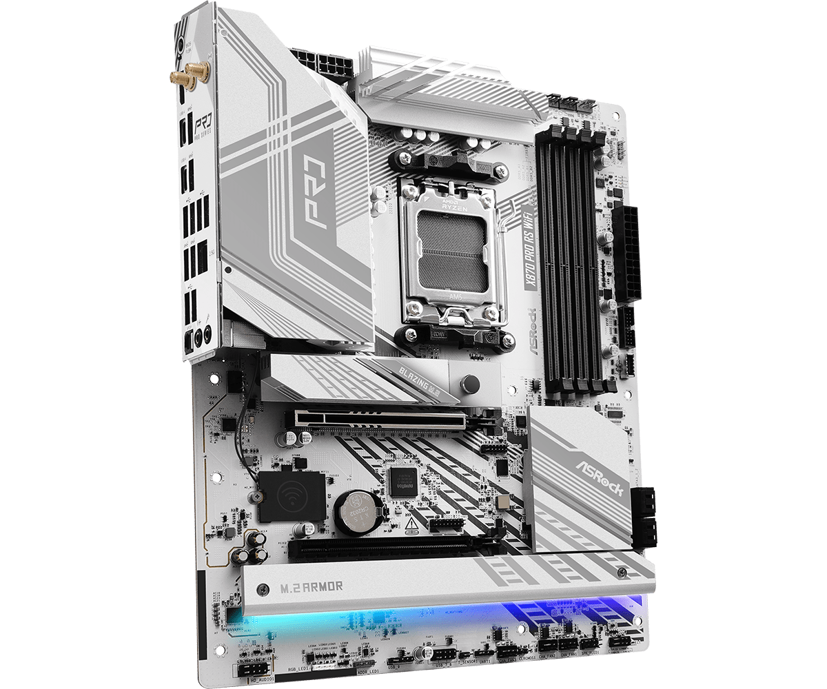 ASRock X870 PRO RS WIFI ATX  - Carte mère ASRock - Cybertek.fr - 3