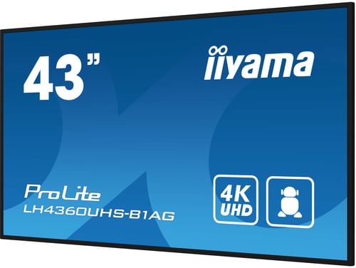 Iiyama LH4360UHS-B1AG (LH4360UHS-B1AG) - Achat / Vente Affichage dynamique sur Cybertek.fr - 1