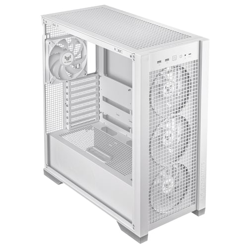 Asus TUF Gaming GT302 White Blanc - Boîtier PC Asus - Cybertek.fr - 14