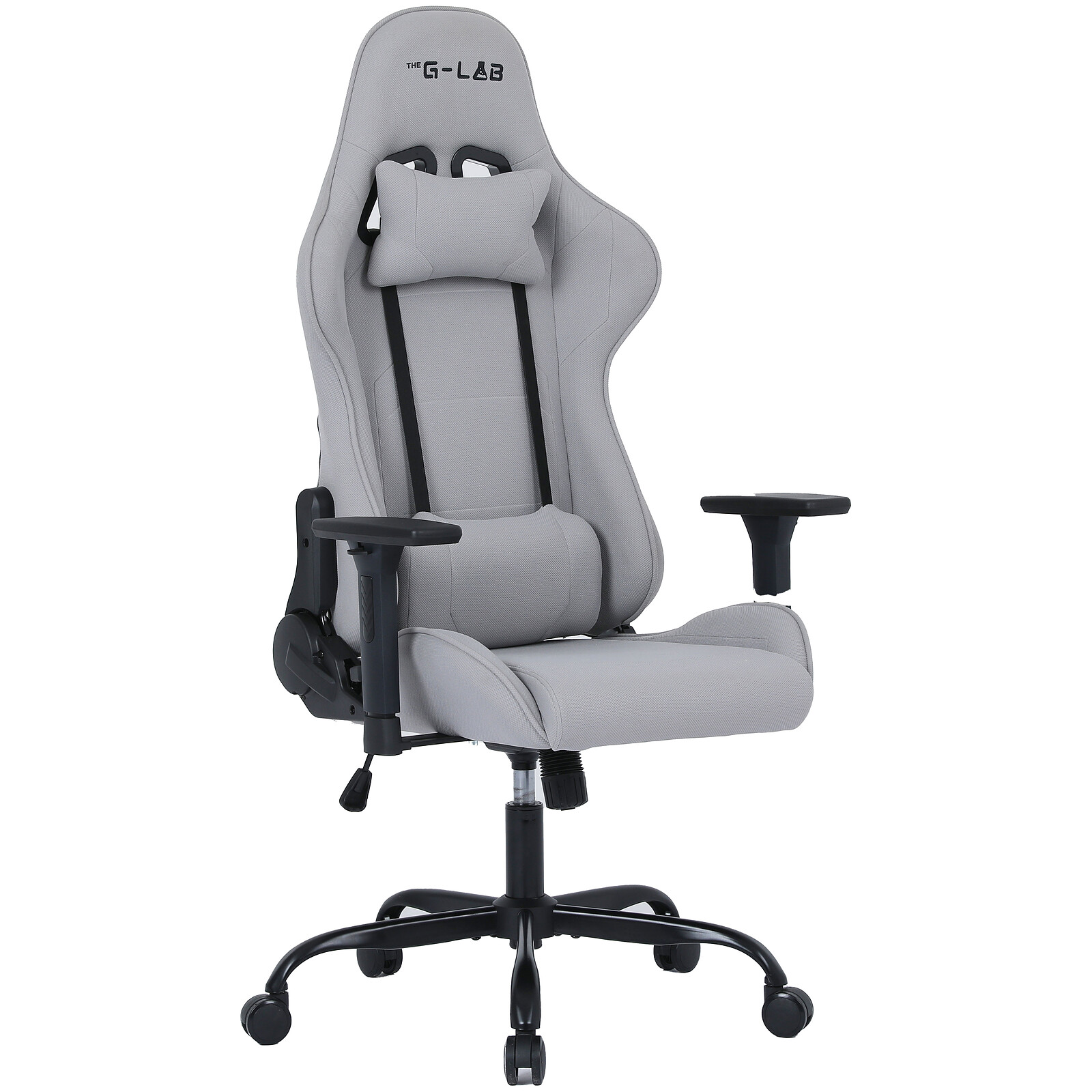 The G-LAB K Seat Platinium Gris - Siège PC Gamer - Cybertek.fr - 1