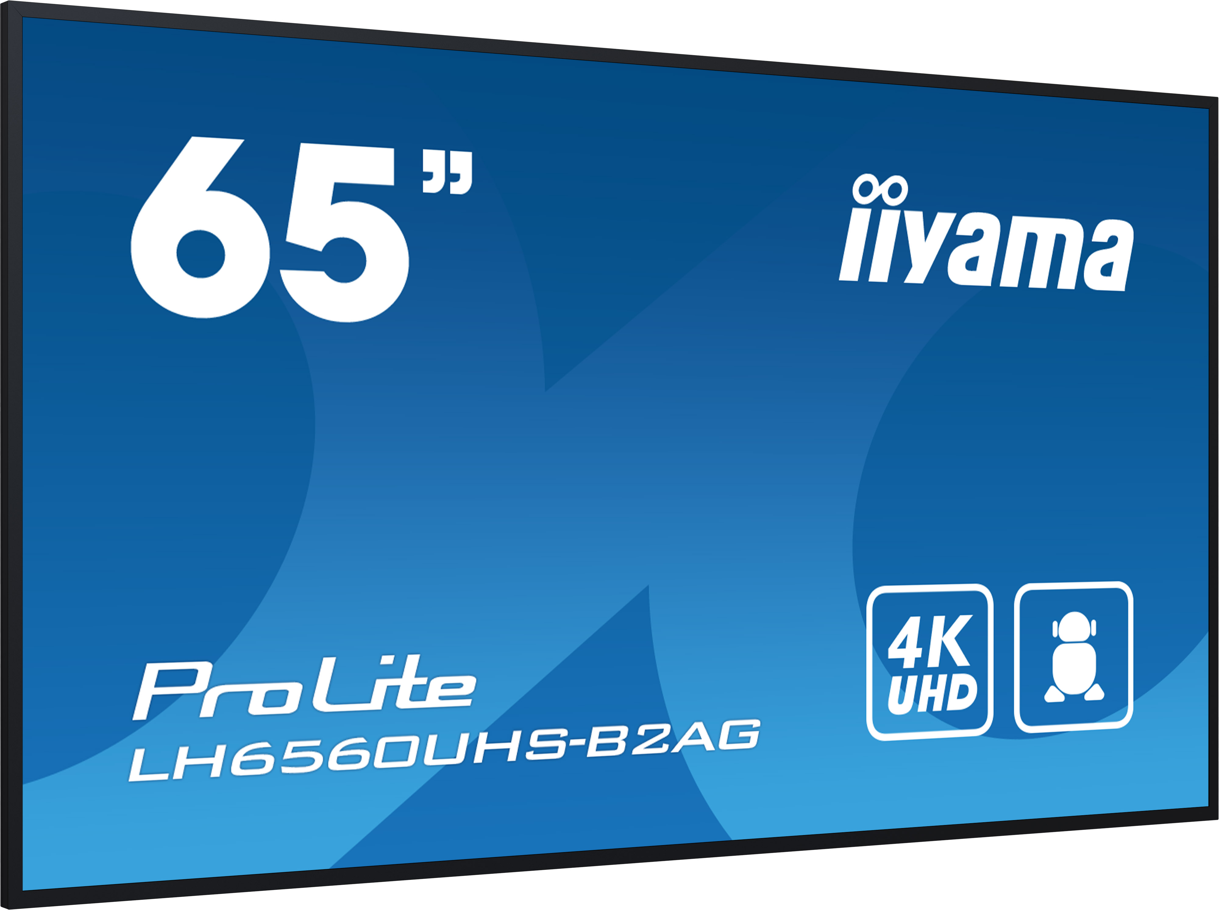 Iiyama ProLite LH6560UHS-B2AG - 65" 4K VA WiFi Android (LH6560UHS-B2AG) - Achat / Vente Affichage dynamique sur Cybertek.fr - 2