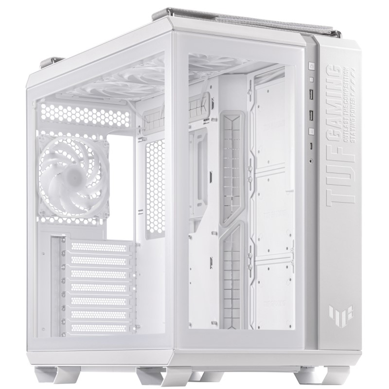 Asus TUF Gaming GT502 Plus TG Blanc Blanc - Boîtier PC Asus - 0