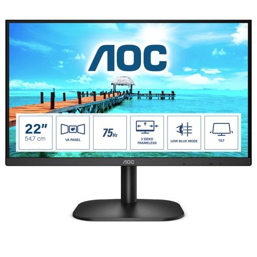 AOC 22"  22B2H/EU - Ecran PC AOC - Cybertek.fr - 0