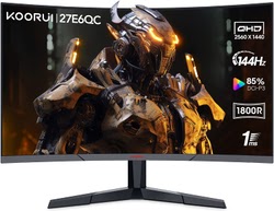 Ecran PC KOORUI 27E6QC - 27" CURVE QHD 144Hz Cybertek