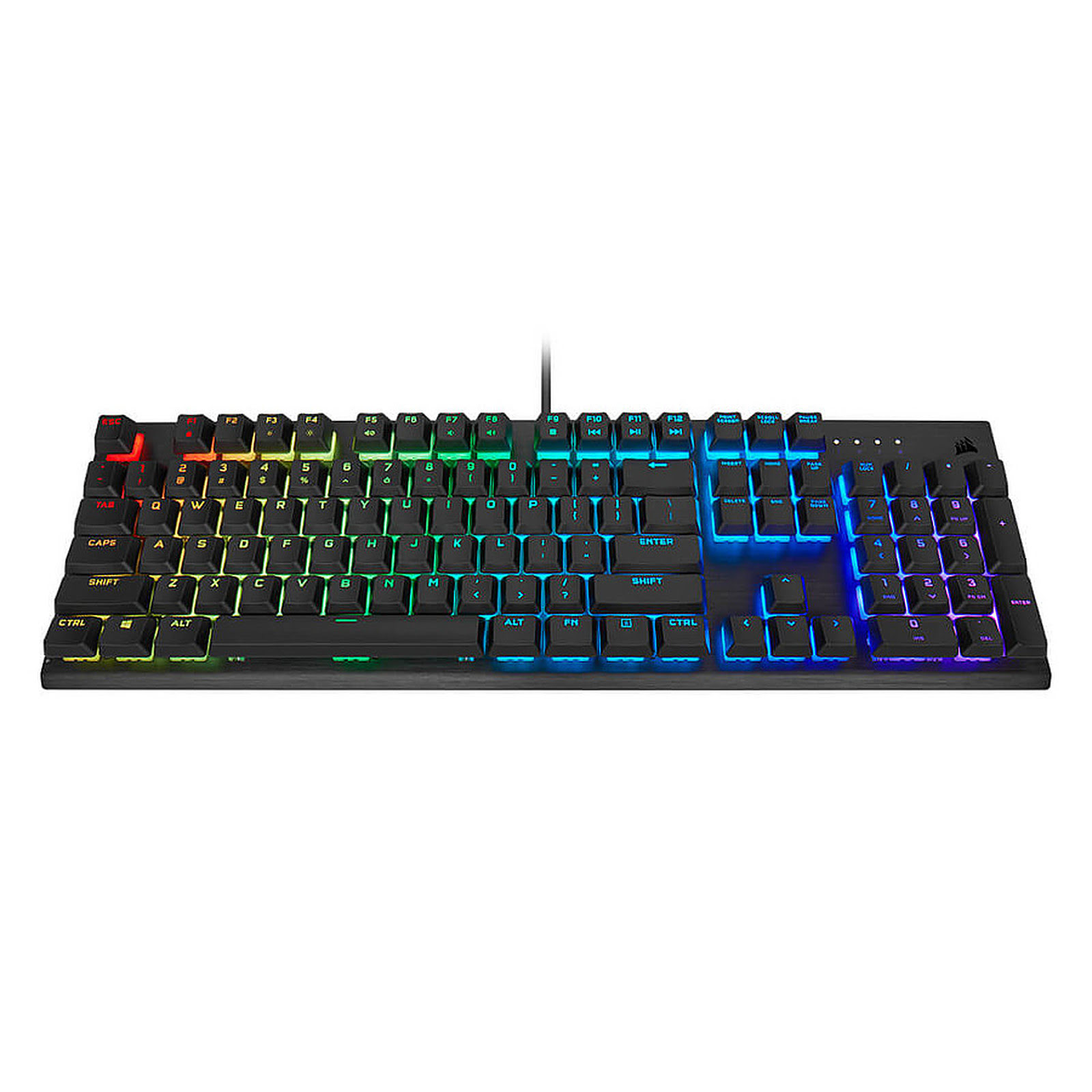 Corsair K60 RGB PRO MX Cherry Low Profile CH-910D018-FR - Clavier PC - 3