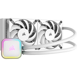 Corsair iCUE H100i RGB ELITE Liquid CPU Cooler - Blanc