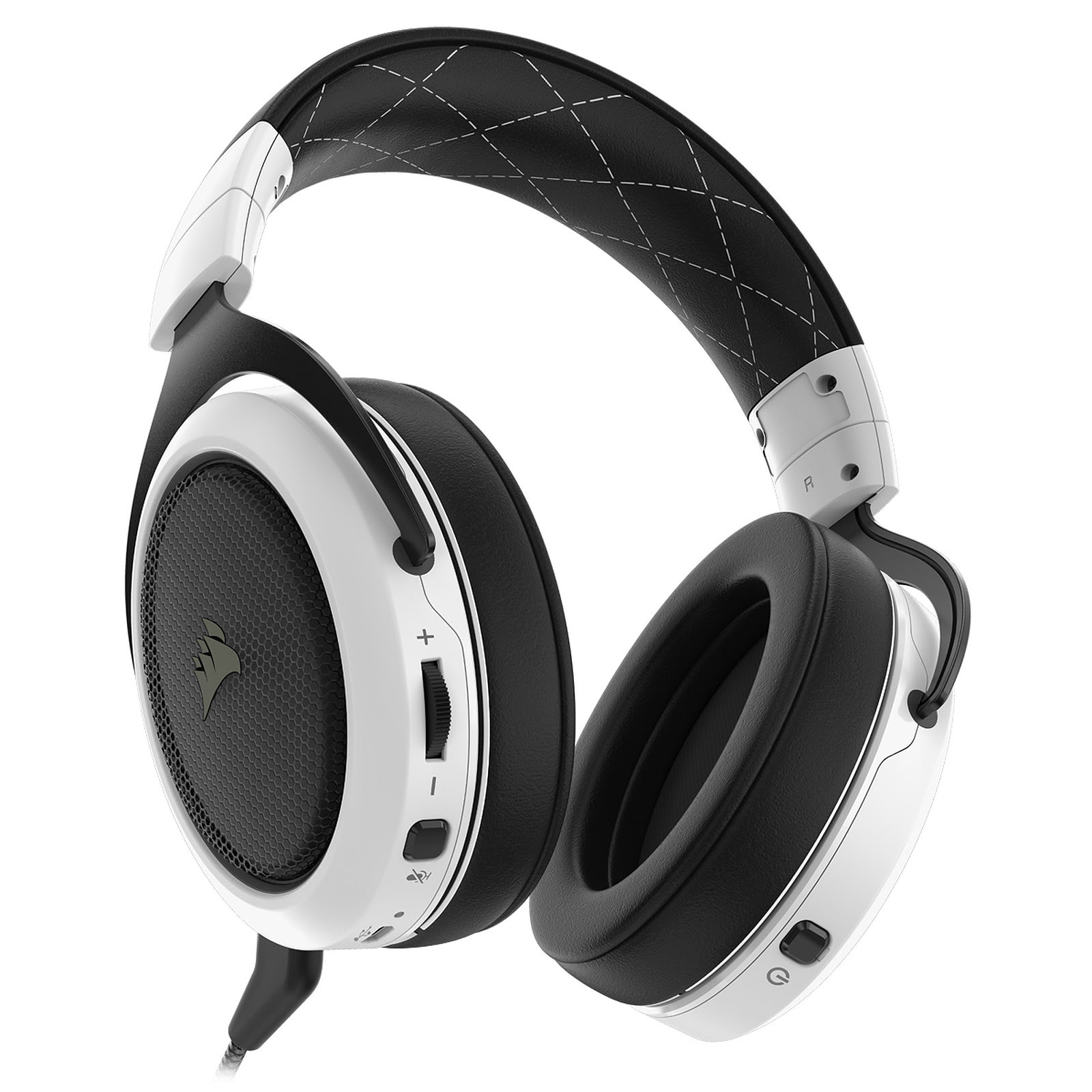 Corsair HS70 Wireless Gaming Headset White -CA-9011177-EU 7.1 Surround - Micro-casque - 3