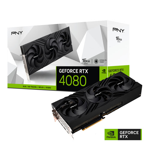 PNY GeForce RTX 4080 16GB VERTO Triple Fan Edition-Seconde Vie-Etat Satisfaisant - Carte graphique - 0