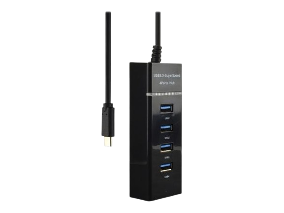 MCL Samar USB-C 4 ports USB 3.0 - Hub MCL Samar - Cybertek.fr - 2