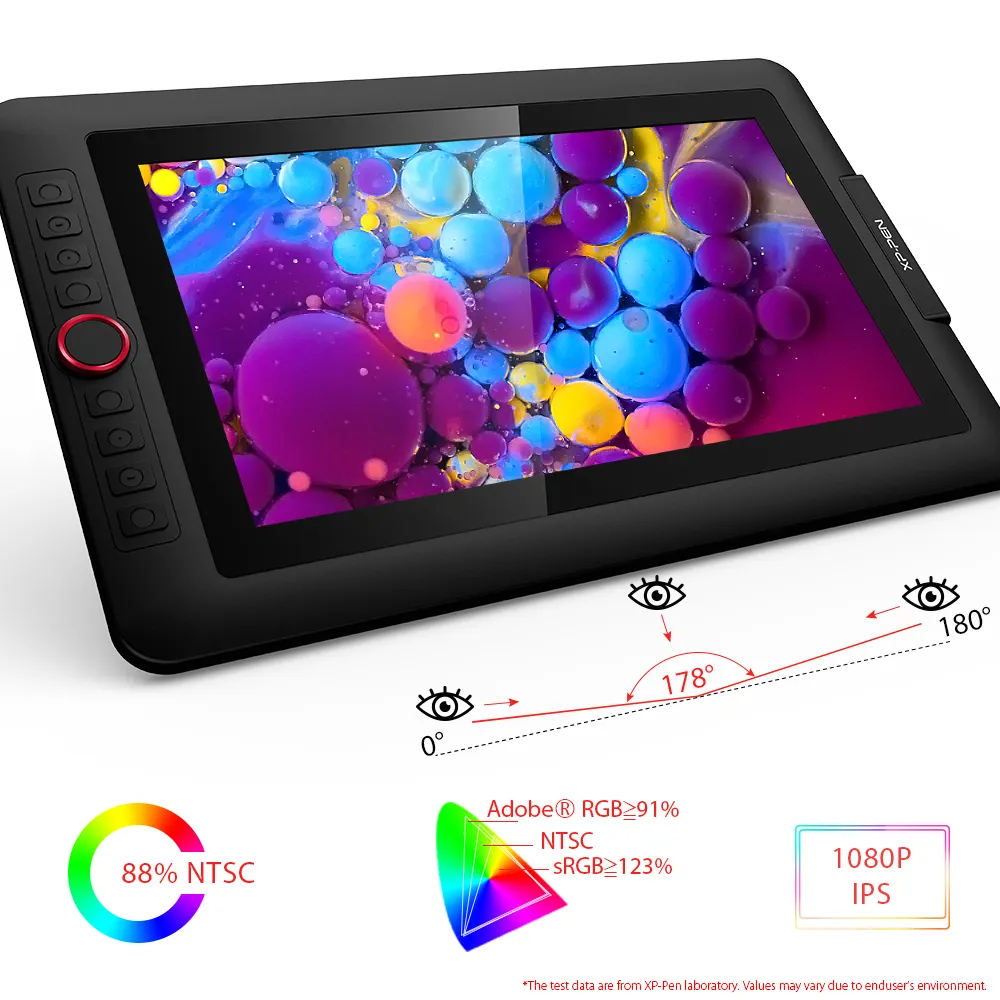 XPPEN Artist 13,3 Pro 5080LPI/13.3"/Noir - Tablette graphique - 5