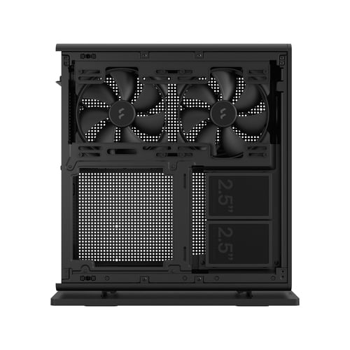 Fractal Design Ridge Black mITX PCIe 4.0 Noir - Boîtier PC - 8