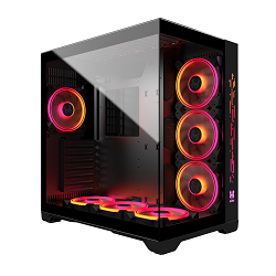 image produit M.RED Crystal Sea Noir - MT/Sans Alim/ATX Cybertek