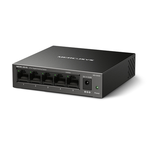 Switch Mercusys 5-Port Gigabit Metal  - Cybertek.fr - 0