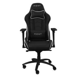 image produit REKT GG1-R - Noir/Blanc/Simili Cuir/4D Cybertek