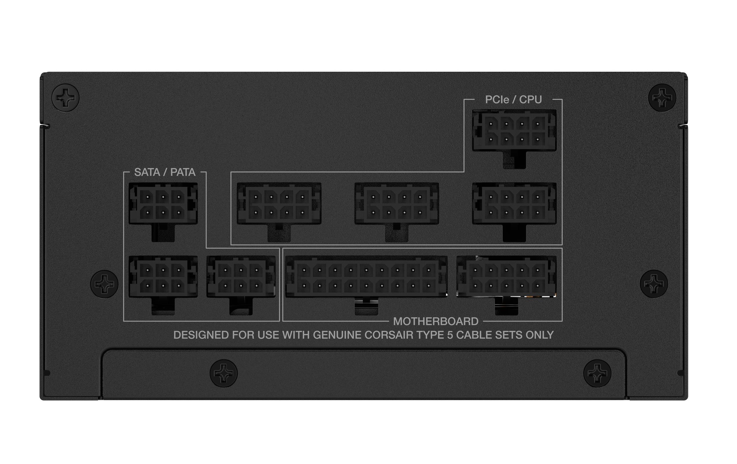 Corsair 80+ PLAT (750W) - Alimentation Corsair - Cybertek.fr - 4