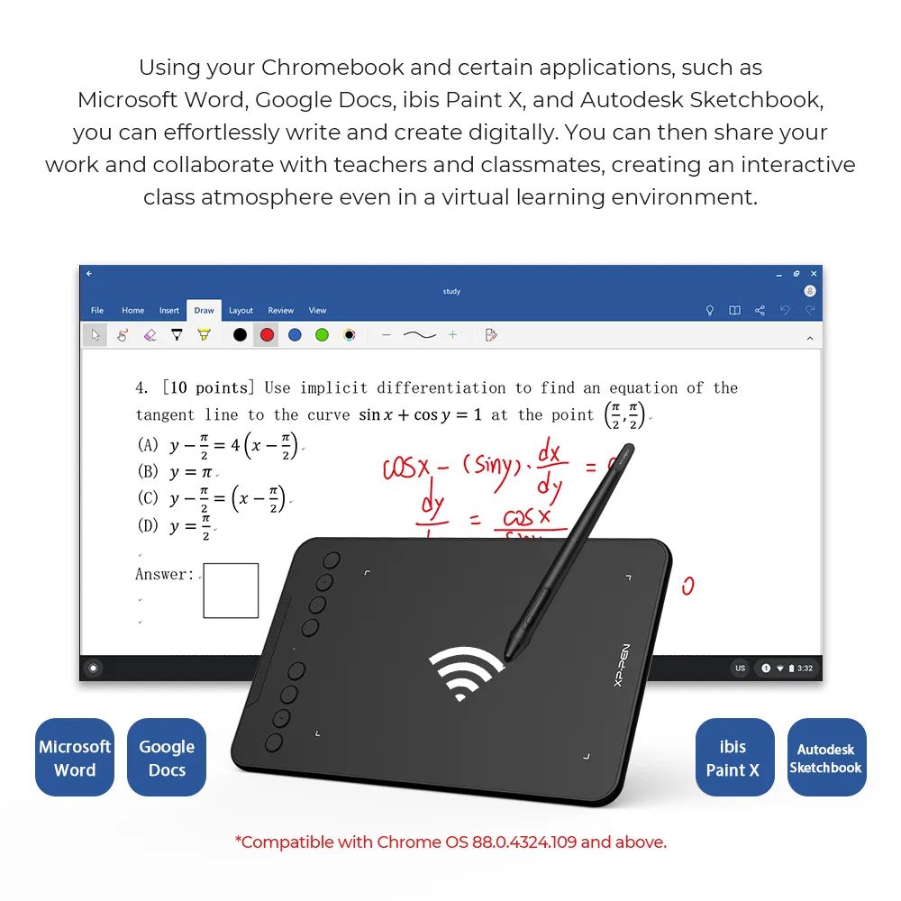 XPPEN Deco Mini 7W 5080LPI/7"/Noir - Tablette graphique XPPEN - 5