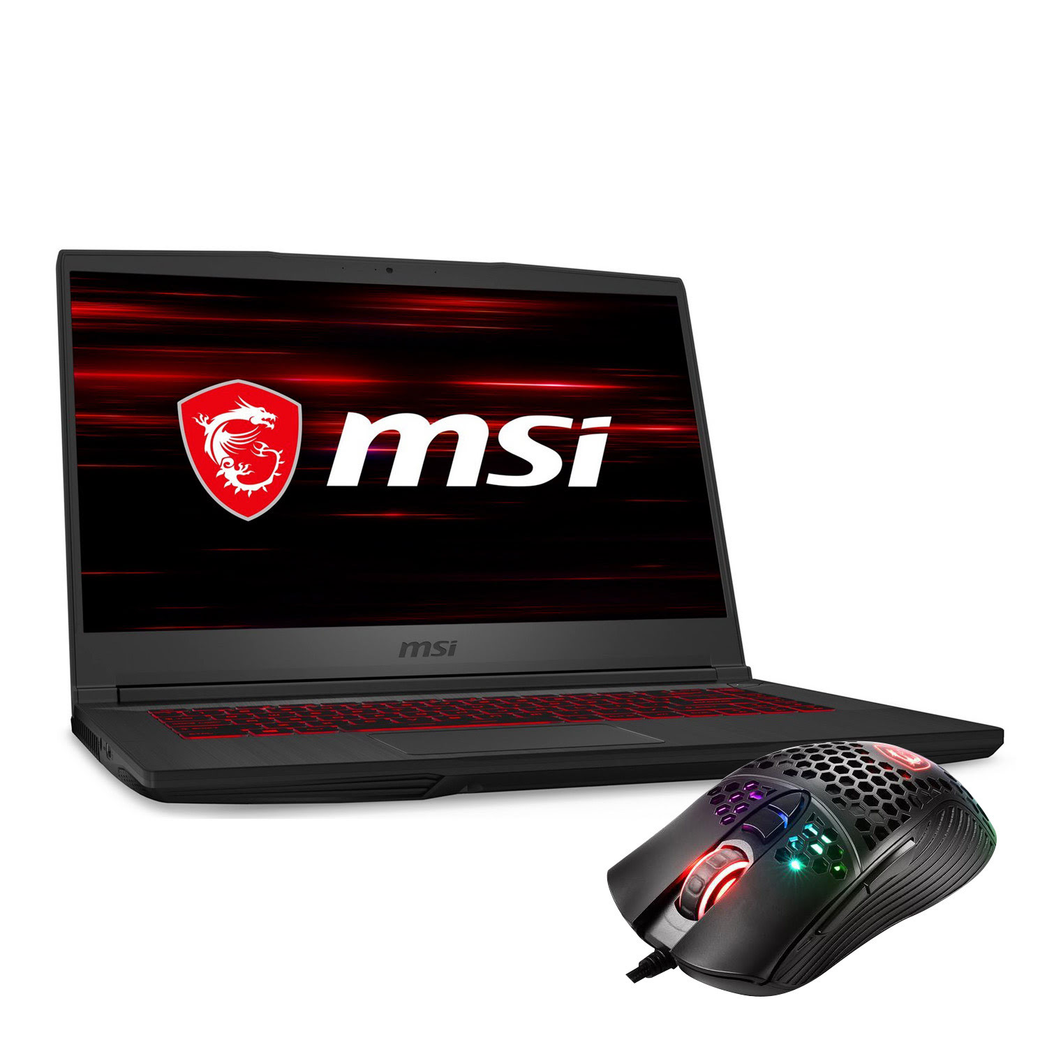 MSI GF63 Thin 10SCSR-1202XFR + Souris M99 Offerte - PC portable - 0