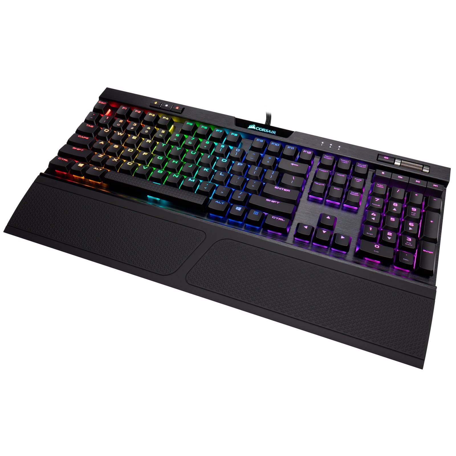 Corsair K70 RGB MK.2 Low Profile MX LP Red CH-9109017-FR - Clavier PC - 1