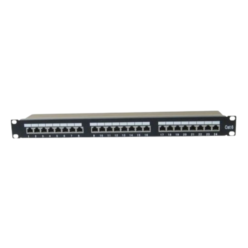 Cybertek Panneau 19" 1U 24 PORTS CAT6 STP  - Accessoire boîtier - 0