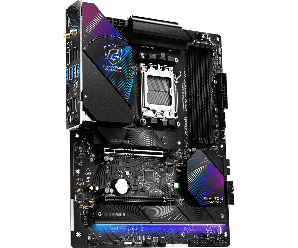 ASRock X870 RIPTIDE WIFI ATX  - Carte mère ASRock - Cybertek.fr - 3