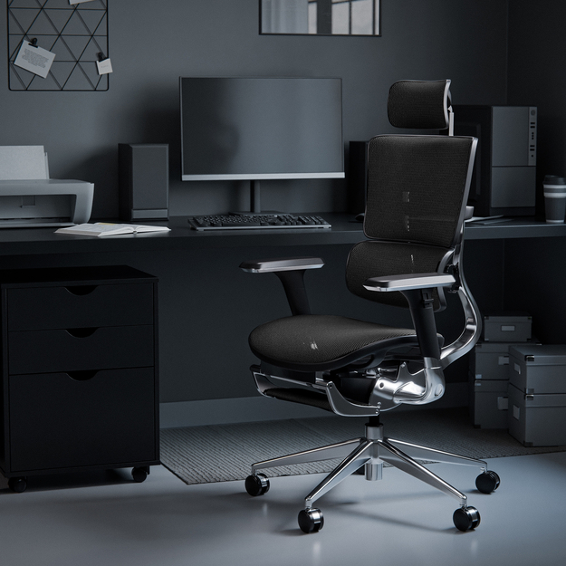 Diablo Chairs  V-Master Noir/Gris - Siège PC Gamer - Cybertek.fr - 8