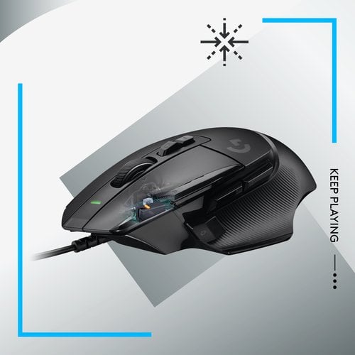 Logitech G502 X BLACK - Souris PC Logitech - Cybertek.fr - 2