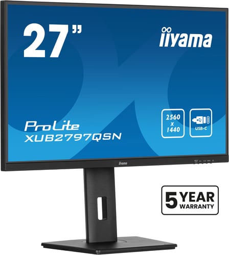 Iiyama 27"  XUB2797QSN-B2 - Ecran PC Iiyama - Cybertek.fr - 12