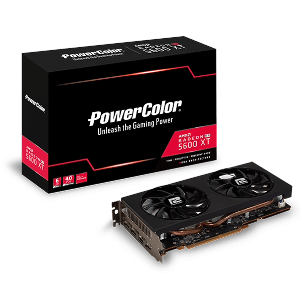 PowerColor RX5600XT 6GB GDDR6-14  - Carte graphique PowerColor - 0