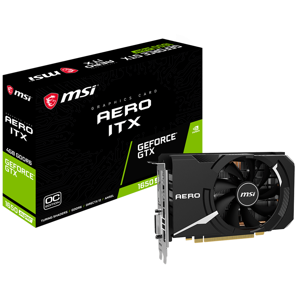 MSI GTX 1650 SUPER AERO ITX OC  - Carte graphique MSI - 0