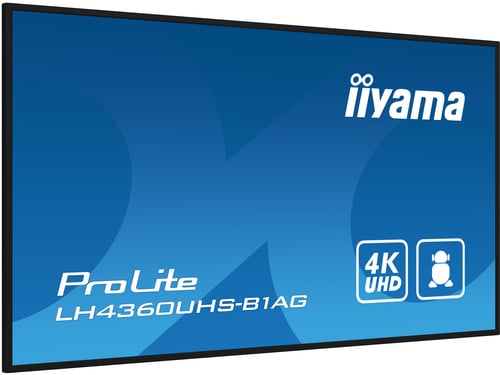 Iiyama LH4360UHS-B1AG (LH4360UHS-B1AG) - Achat / Vente Affichage dynamique sur Cybertek.fr - 3