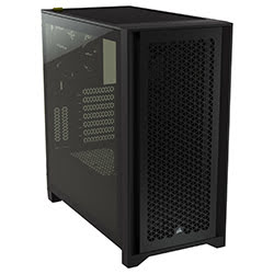 Boîtier PC Corsair 4000D Airflow Tempered Black - MT/SansAlim/ATX-Seconde Vie-Très Bon Etat Cybertek