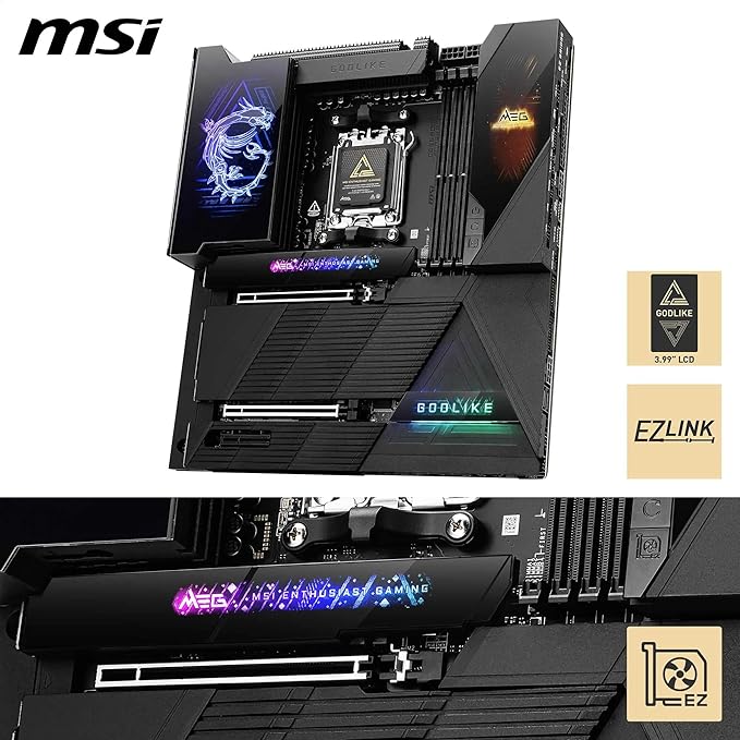 MSI MEG X870E GODLIKE E-ATX  - Carte mère MSI - Cybertek.fr - 2