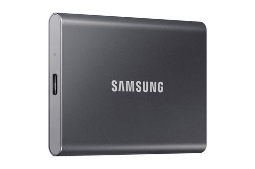 Samsung T7 USB 3.2 2 To Gris (MU-PC2T0T/WW) - Achat / Vente Disque SSD externe sur Cybertek.fr - 1