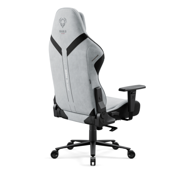 Diablo Chairs  X-One Prime Gris - Siège PC Gamer - Cybertek.fr - 3