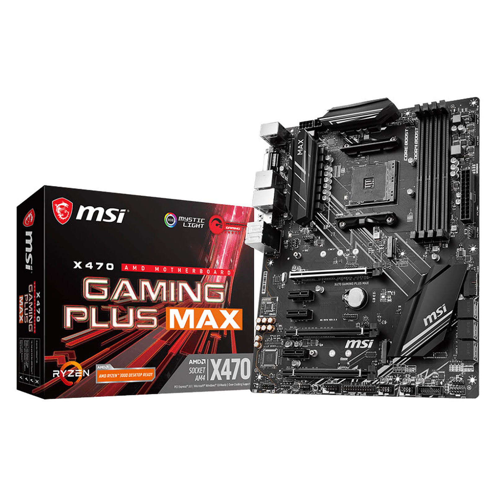 Msi x470 gaming plus max обзор