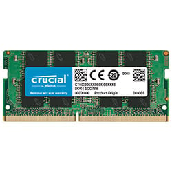 image produit Crucial SO-DIMM 8Go DDR4 3200 CT8G4SFRA32A Cybertek