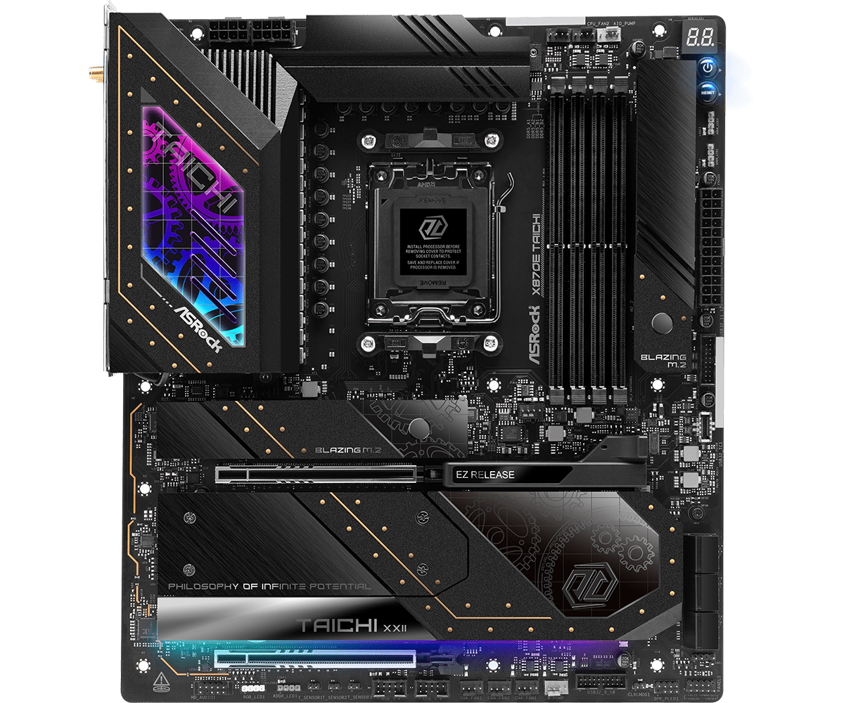 ASRock X870E TAICHI ATX  - Carte mère ASRock - Cybertek.fr - 1