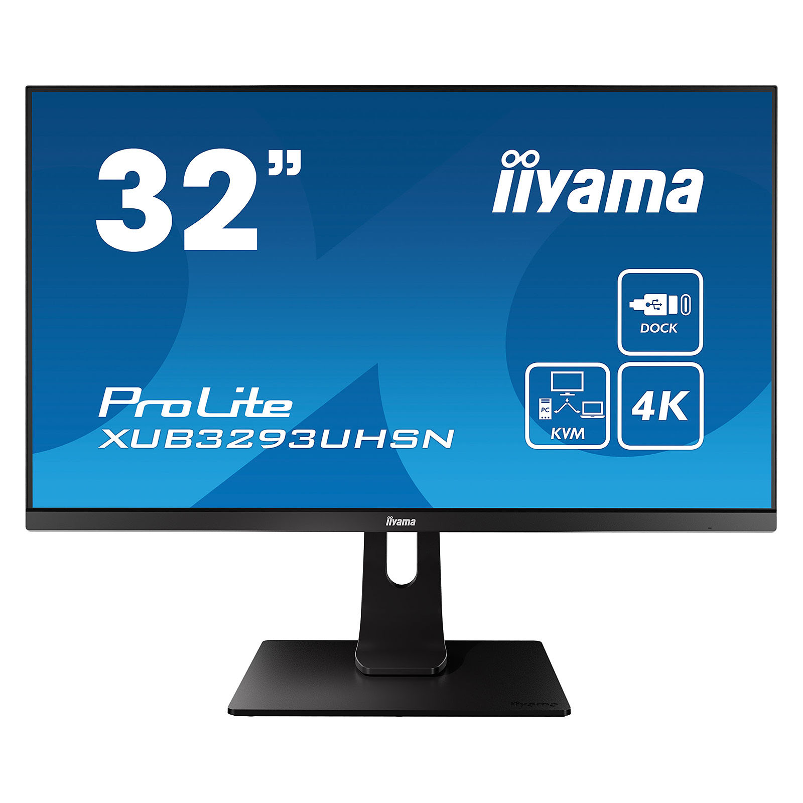 Iiyama 32"  XUB3293UHSN-B1 - Ecran PC Iiyama - Cybertek.fr - 0