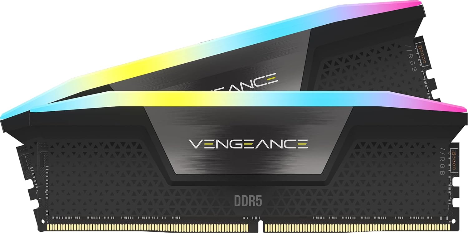 Corsair Vengeance RGB 16Go (2x8Go) DDR5 5200MHz - Mémoire PC Corsair sur Cybertek.fr - 0