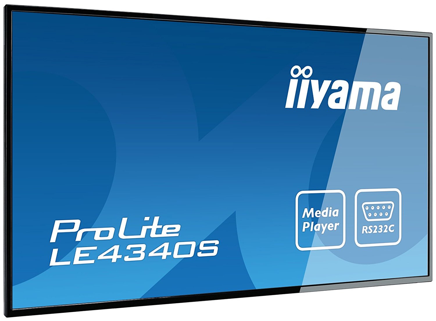 Iiyama 43"  LE4340S-B1 - Ecran PC Iiyama - Cybertek.fr - 0